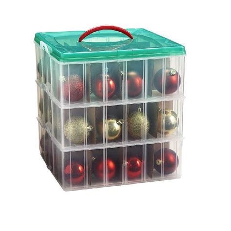 Snap N Stack TM 3-Tier Ornament Storage Box at Lowes.com