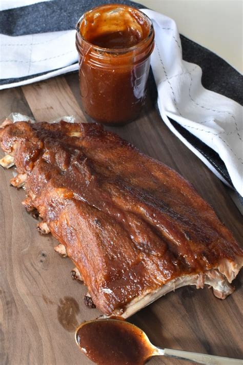 BBQ Pork Loin Back Ribs Recipe - Thyme For The Table