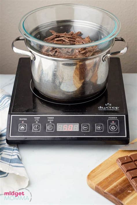 How To Melt Chocolate In A Double Boiler • MidgetMomma