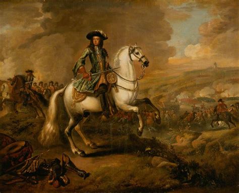 King William III (1650–1702) at the Battle of the Boyne | Rembrandt van ...