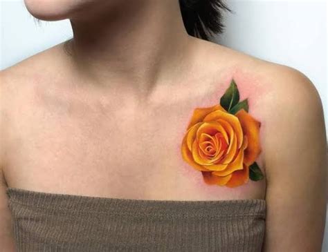 30 Tatuajes de Rosas amarillas con su significado