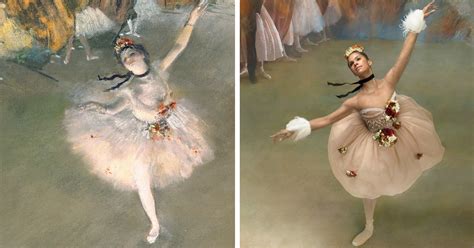 Ballet Dancer Recreates The Paintings Of Edgar Degas | DeMilked