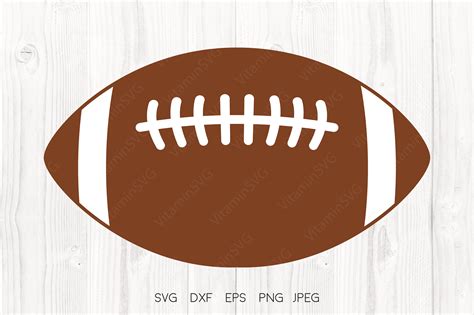 Football SVG, Football Cut File Gráfico por VitaminSVG · Creative Fabrica