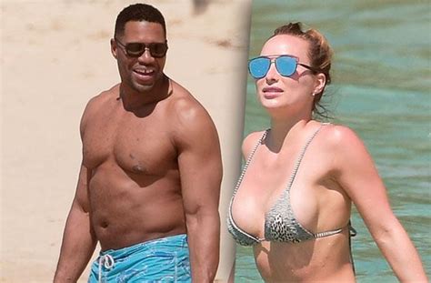 Shirtless Michael Strahan Spotted On Vacation With Criminal Girlfriend