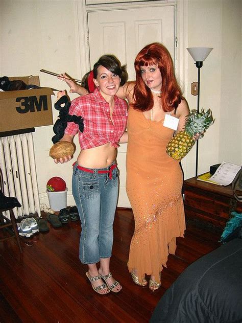 mary ann & ginger | Mary ann and ginger, Diy costumes, Halloween costumes