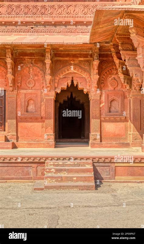 Entrance at Panch Mahal historical place in Uttar Pradesh India Stock Photo - Alamy