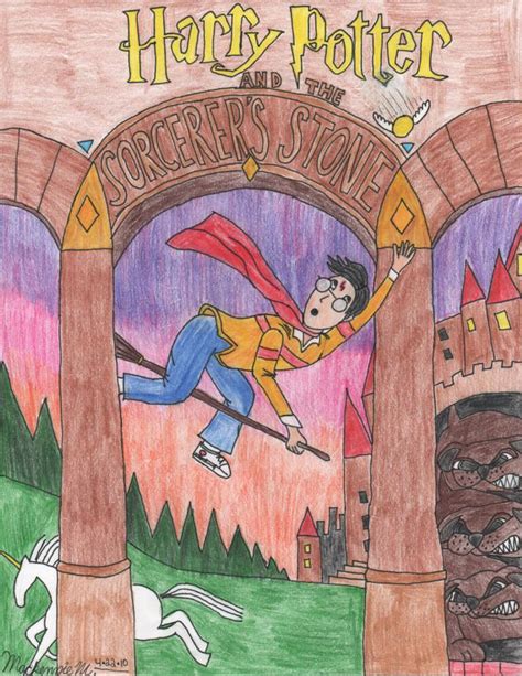 Harry Potter 1 Book Cover by MackCat2118 on DeviantArt