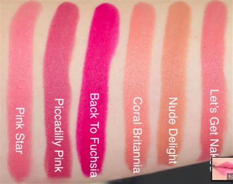 Rimmel Moisture Renew Lipstick Swatches on Lips 6 colors | Lipstick swatches, Beauty hair makeup ...