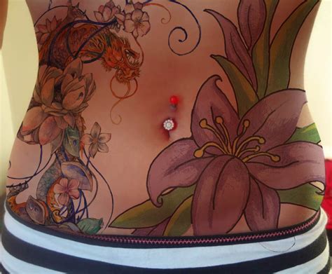 Anika Stomach Tattoo by wavygoonAM on DeviantArt