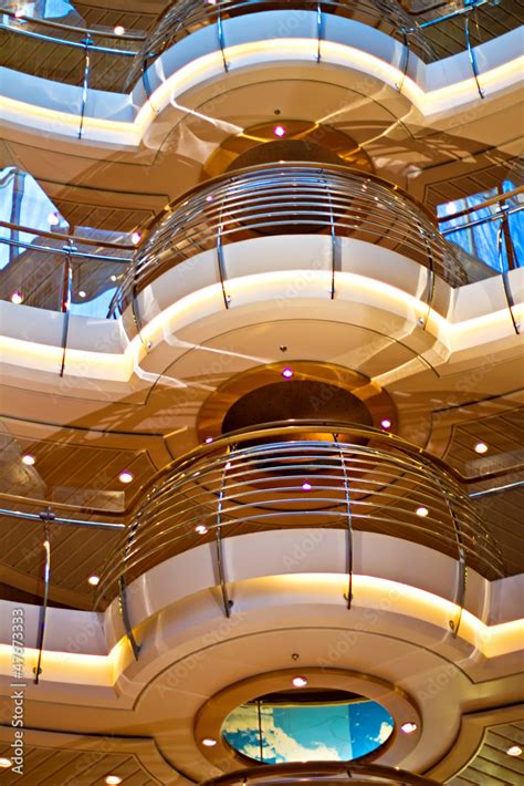 Cruise ship interior Stock Photo | Adobe Stock