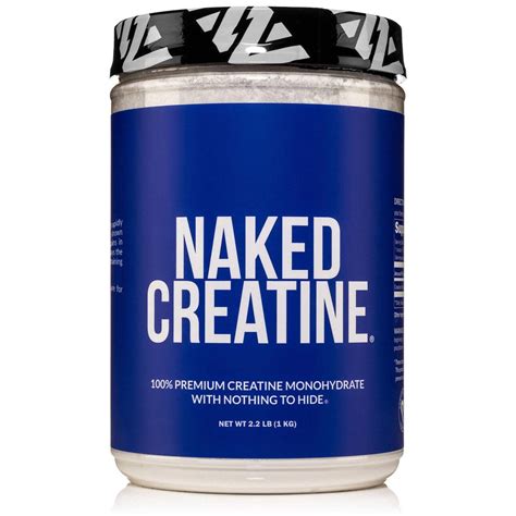 Creatine Monohydrate Powder 2.2lb - Naked Creatine – Naked Nutrition