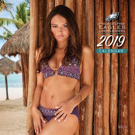 Philadelphia Eagles 2019 Cheerleaders Calendar