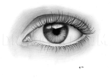 How To Sketch An Eye by quynhle | dragoart.com