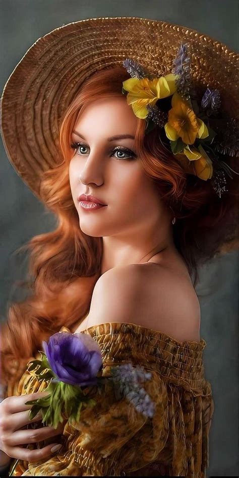 Beautiful Red Hair, Beautiful Women Pictures, Nature Photography Trees ...