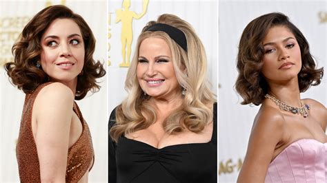 Swoopy 1960s Hair Was Everywhere at the SAG Awards — See Photos | Allure