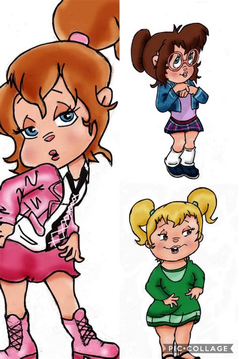 Brittany, Jeanette and Eleanor (The Chipettes) (Alvin and the Chipmunks ...