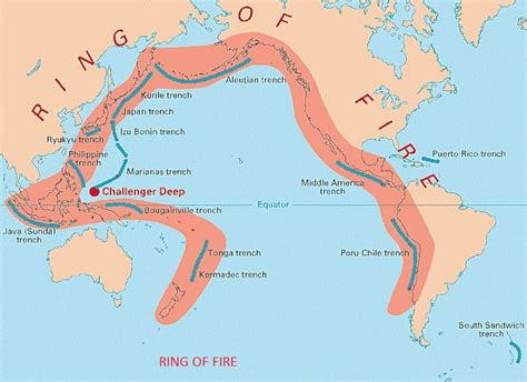 Map Of Earthquake Prone Areas In The World - United States Map