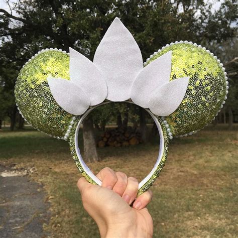 My version of Tiana Disney bounding ears | Disney mickey ears, Diy ...