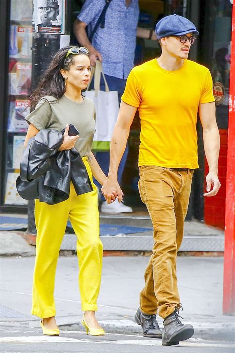 Zoe Kravitz – With boyfriend out in Soho – GotCeleb