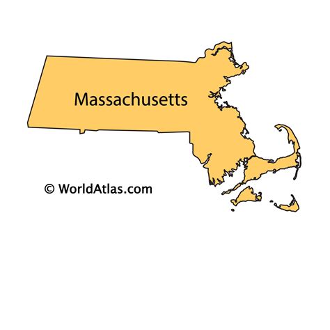 Massachusetts Maps & Facts - World Atlas