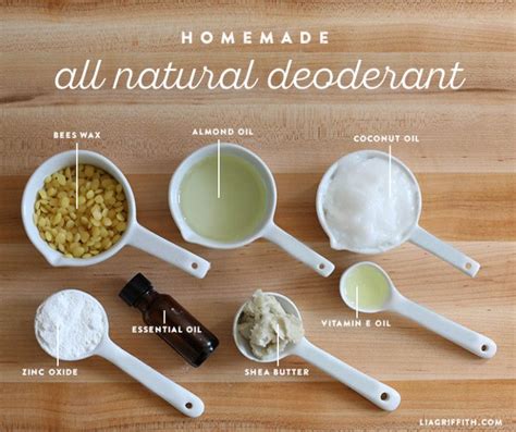 Homemade deodorant ingredients More Diy Deodorant, Natural Deodorant ...