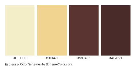 Espresso Color Scheme » Brown » SchemeColor.com