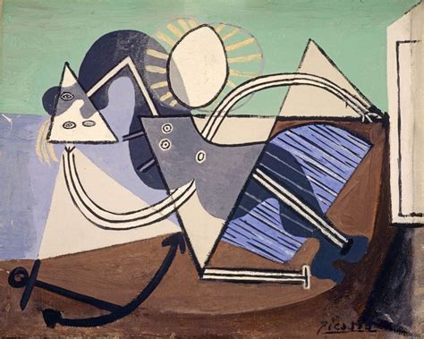 Pablo Picasso, Woman on the beach. | Picasso art, Picasso paintings, Picasso the dream