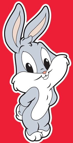 How to Draw Baby Bugs Bunny from TinyToons Adventures with Easy Step by ...