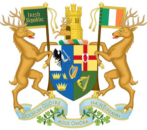 Greater Coat of Arms for Ireland : r/heraldry