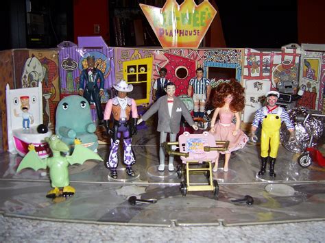 I LOVE THE SMELL OF PLASTIC- CUSTOM FIGURES: Custom Pee Wee's Playhouse Figures