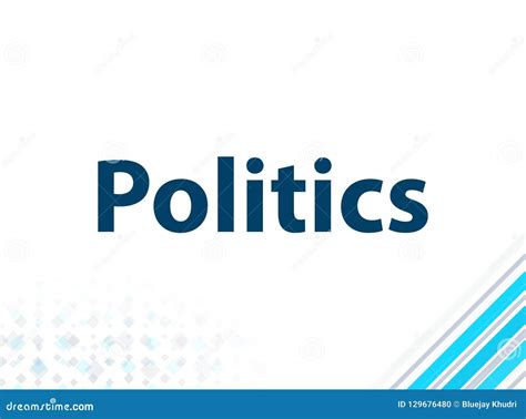 Politics Modern Flat Design Blue Abstract Background Stock Illustration ...