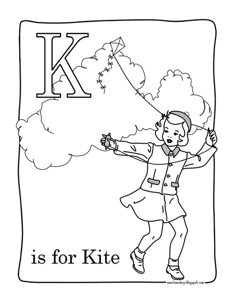 goodness gracious: k is for kite...