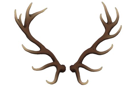 Reindeer Antler Elk Horn - watercolor animals png download - 822*532 - Free Transparent Deer png ...