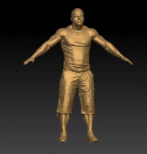 Human 3D scans fo 3D artists and game developers - 3Dscans.sk