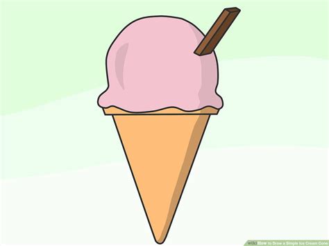 How To Draw A Ice Cream Cone - Behalfessay9