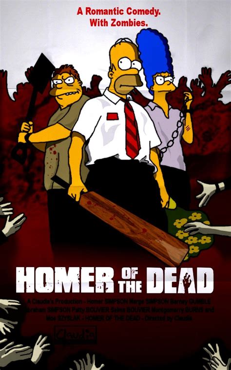 Homer Of The Dead by Claudia-R.deviantart.com | The simpsons movie ...