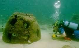 Reef Balls Under Water