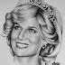Pencil Drawing From Princess Diana - Art Collection