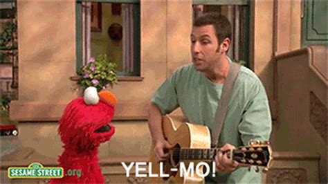 Sesamstraat Elmo Gif Filmsterren Adam Sandler Kevin Clash » Animaatjes.nl