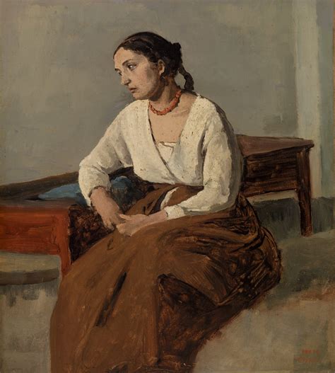 Camille Corot (1796-1875) | Portraits | Page 1 | Tutt'Art@ | Masterpieces