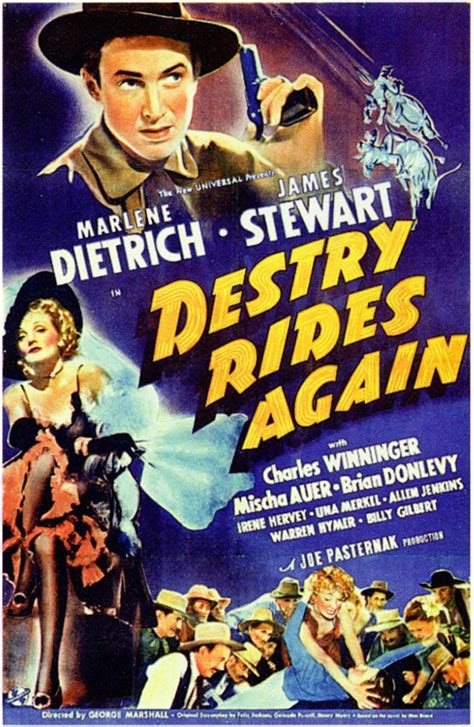 Destry Rides Again (1939) Poster #1 - Trailer Addict