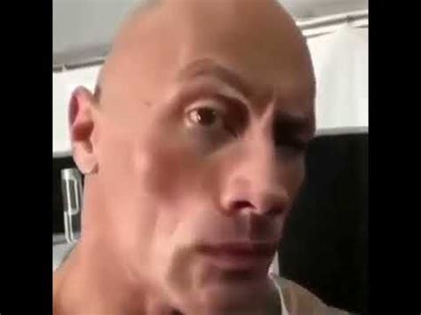 The Rock eyebrow meme - YouTube | The rock eyebrow, Rock meme, Memes