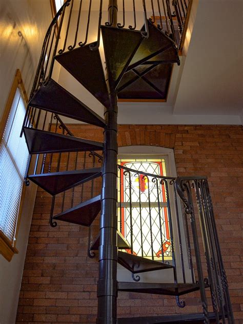 Custom Spiral Staircase - Dornbach Studios