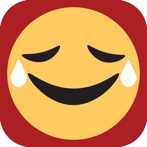 Cry laughing emoji, illustration, vector on a white background. 13472814 Vector Art at Vecteezy