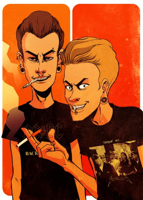 Beavis and Butthead by codexnoirmatic on DeviantArt