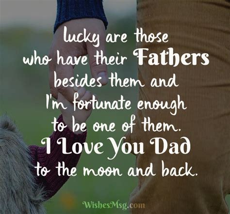 Love Messages for Dad - I Love You Dad Quotes | WishesMsg