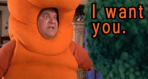 Carrot Wants Some Of That Broccoli GIF - Want Daddydaycare Jeffgarlin ...