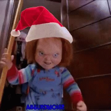 Chucky Doll GIF - Chucky Doll Christmas - Discover & Share GIFs