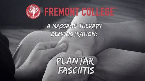 Plantar Fasciitis Massage Therapy Treatment - YouTube