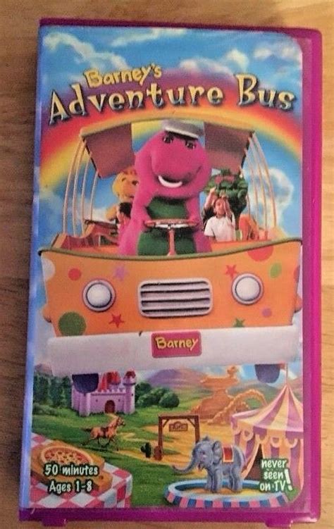 Barney Adventure Bus Dvd Version / Barney 039 s Adventure Bus DVD Video New | eBay | Jonathan ...